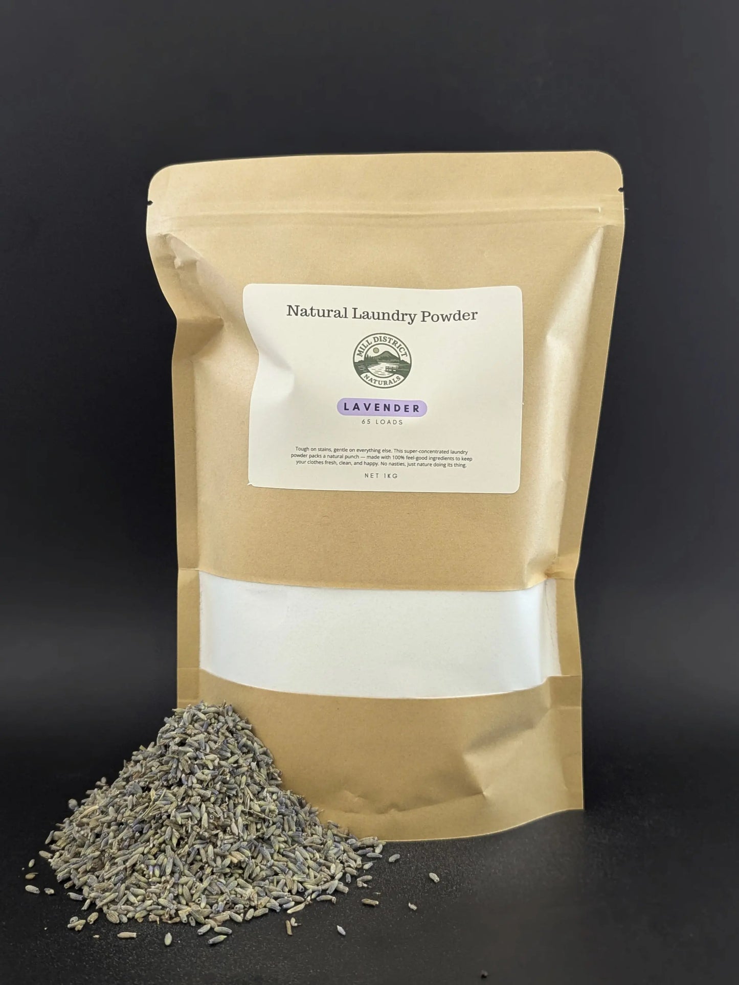 lavender scented non toxic natural laundry powder